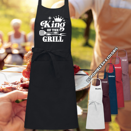 TABLIER KING OF THE GRILL